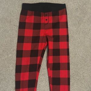 Old Navy Thermal Women’s Buffalo Plaid Pajama Bottoms Size XS -like new